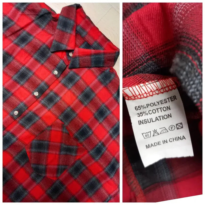 [BUNJANG] Oversized Asymmetrical Checkered Shirt / 새상품 여성 오버핏 언발체크남방