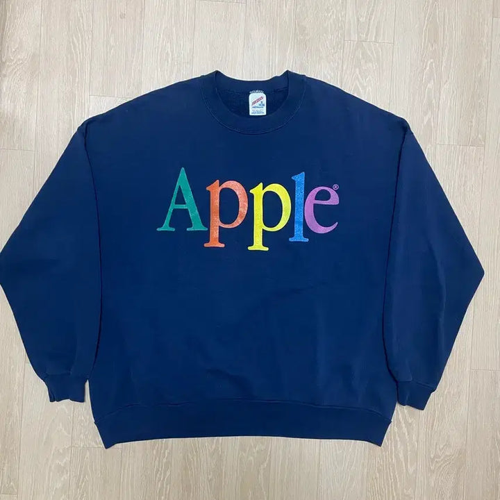 [BUNJANG] Apple Sweatshirt XXL / Apple 애플 스웻셔츠 sweat xxl xxxl