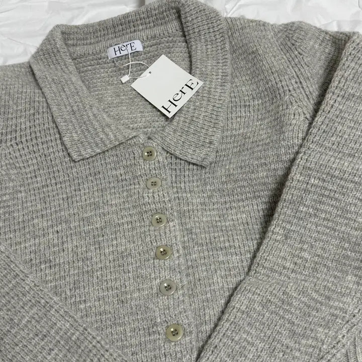 [BUNJANG] VIMood The Here Scotland Wool Cardigan Gray / (새상품/택O) 바이무드 더히어 스코틀랜드 울 가디건 그레이