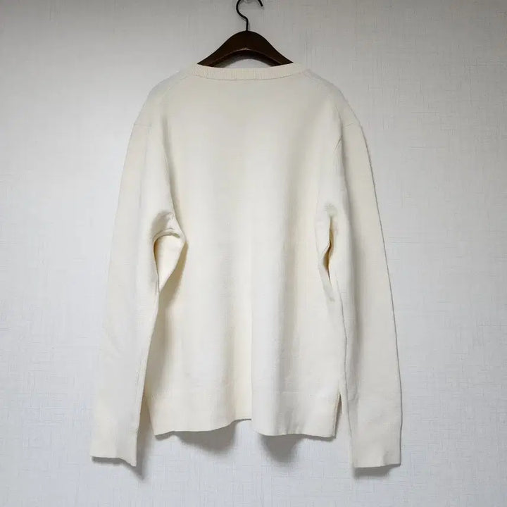 [BUNJANG] Uniqlo Ivory Knit Sweater L / 유니클로 아이보리 니트 스웨터 L