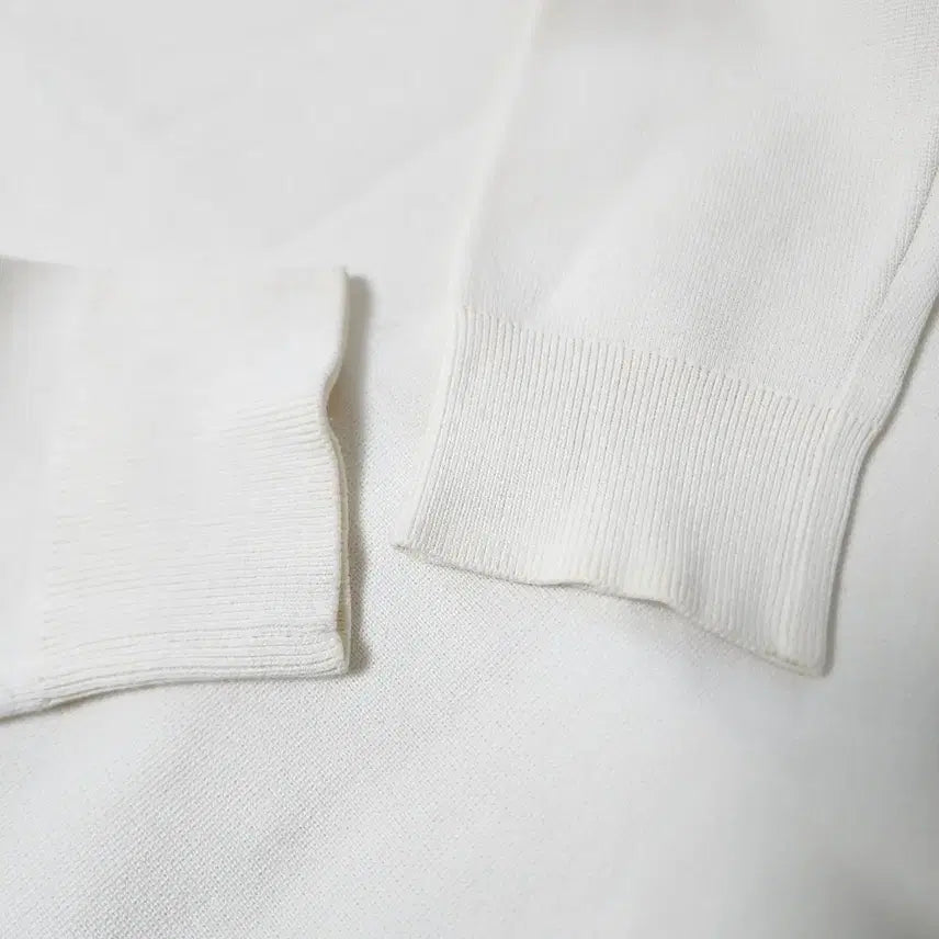[BUNJANG] Uniqlo Ivory Knit Sweater L / 유니클로 아이보리 니트 스웨터 L