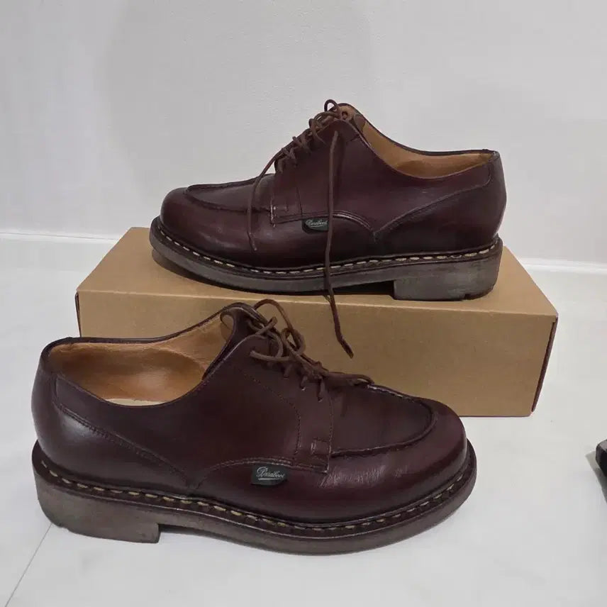[BUNJANG] Paraboot Chambord Cafe UK6 Shoes / 파라부트 샴보드 카페   uk6 판매자 발 사이즈 255~260