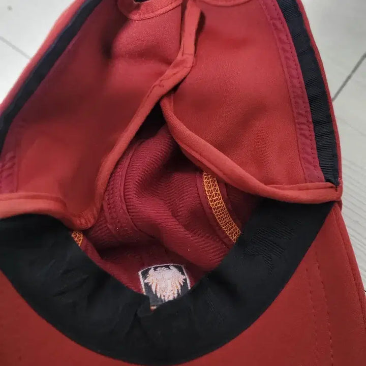 [BUNJANG] Black Yak Red Winter Earmuffs Hat / 블랙야크 레드 등산  귀도리모자