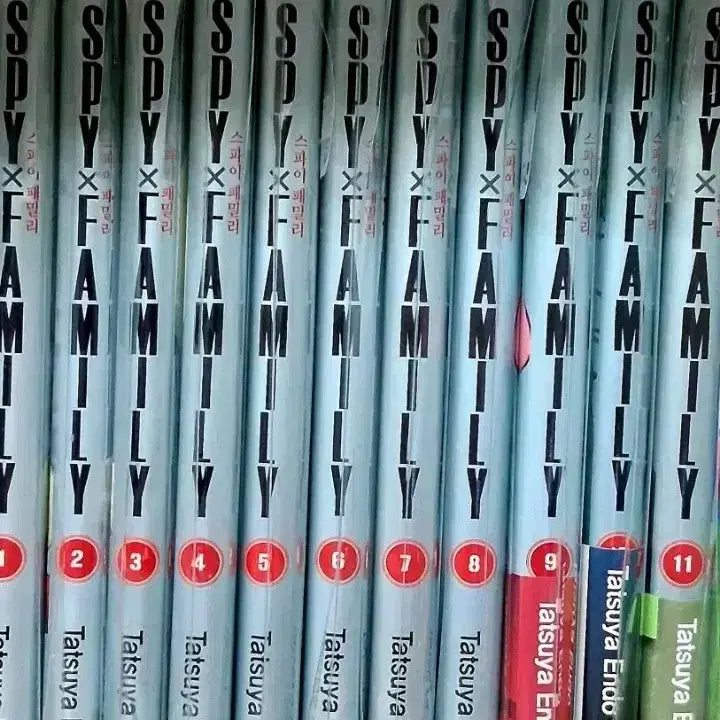 [BUNJANG] Spy x Family Manga Vol. 1-11 & Chokkorisan Figure Bundle Set / 스파이패밀리 만화책 1~ 11권, 촛코리상 초코리상 가챠 일괄