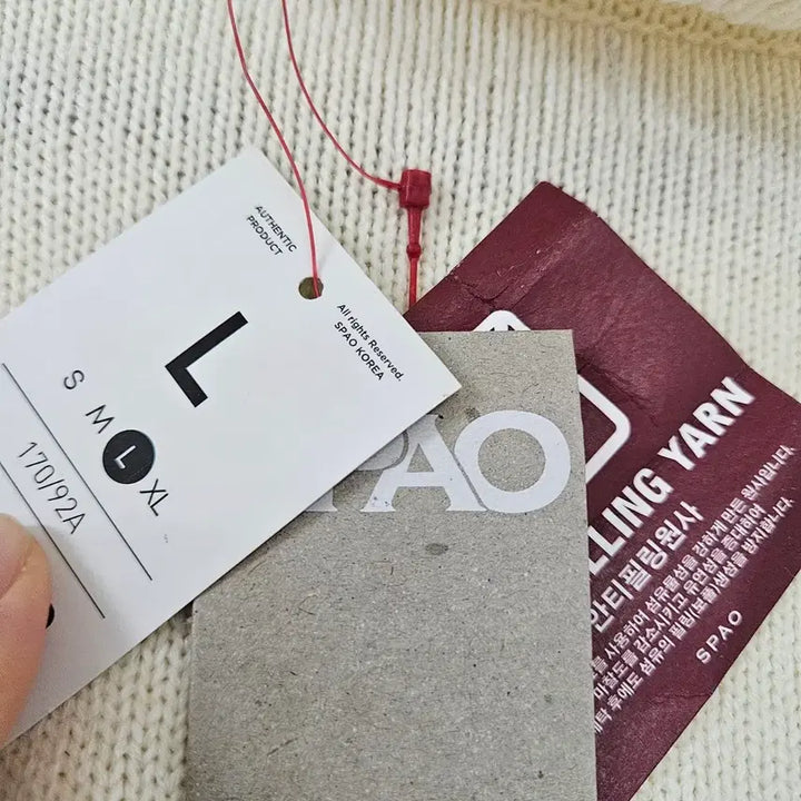 [BUNJANG] SPAO Turtleneck Knit Ivory L / 스파오 터틀넥 니트 아이보리 L