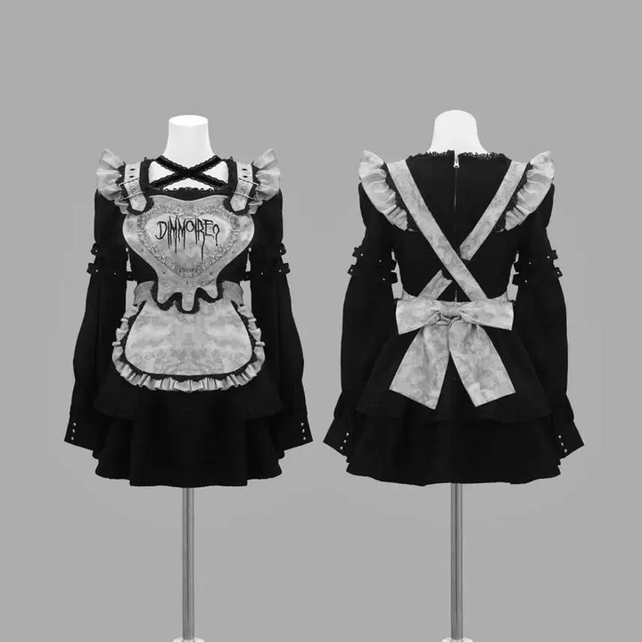 [BUNJANG] Dimmoire Drip Heart Made Set (M Size) / Dimmoire 딤모아르 Drip Heart 하트 메이드 셋업 M사이즈