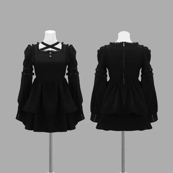 [BUNJANG] Dimmoire Drip Heart Made Set (M Size) / Dimmoire 딤모아르 Drip Heart 하트 메이드 셋업 M사이즈