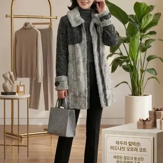 [BUNJANG] Plastic Island Winter Coat Women / [가격내림]플라스틱 아일랜드 겨울코트