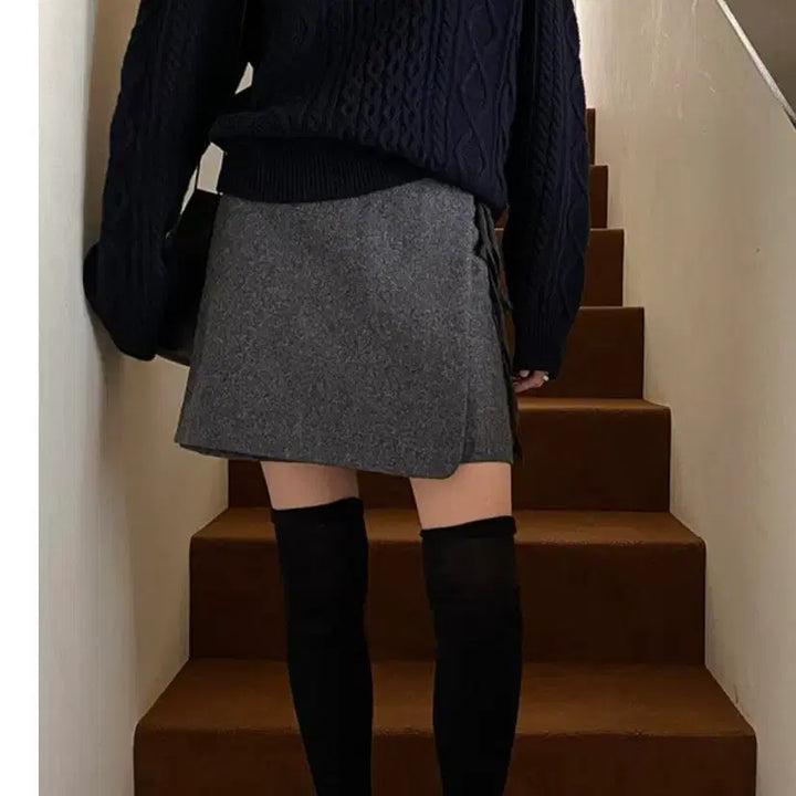 [BUNJANG] Kinda Beige Albert Shetland Wool Fisher Knit / 킨다베이지 앨버트 셔틀랜드울 피셔 니트