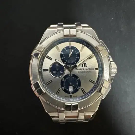 [BUNJANG] Maurice Lacroix AIKON Chronograph Quartz Watch / 모리스 라크로아 아이콘 크로노그래프 쿼츠 모델 판매합니다 실착 사진 추가