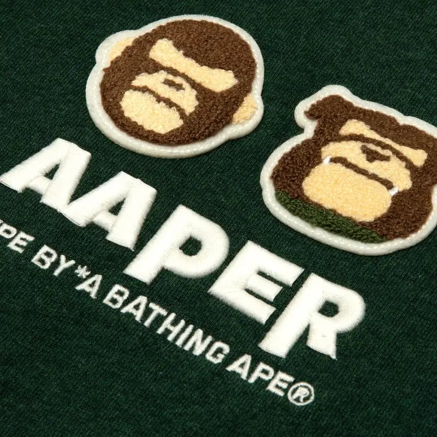[BUNJANG] Ape Baseball Hood Jacket Green (S) / 에이프 베이스볼 후드 자켓 그린 (S)