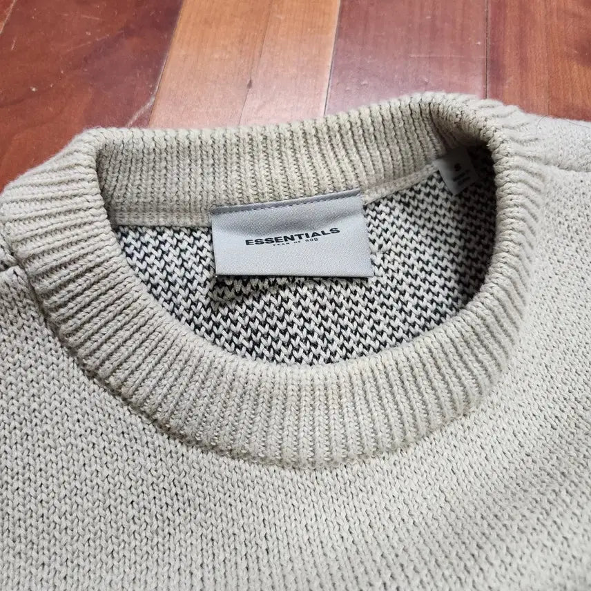 [BUNJANG] Fear of God Essentials Linen Knit Pullover / 피어오브갓 에센셜 니트 풀오버 스웨터 니트 리넨