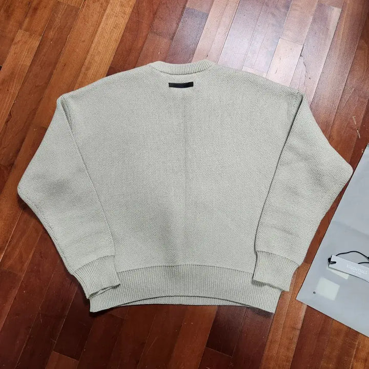 [BUNJANG] Fear of God Essentials Linen Knit Pullover / 피어오브갓 에센셜 니트 풀오버 스웨터 니트 리넨