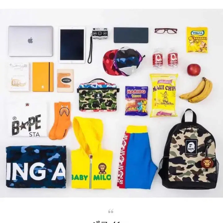 [BUNJANG] BAPE Camouflage Backpack / 베이프 일본잡지부록 20L 카모플라쥬