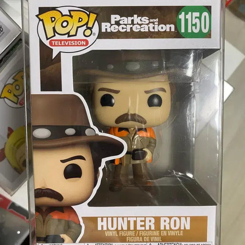 [BUNJANG] Funko Pop Parks and Recreation Ron Swanson Figure / 펀코팝 1150 파크앤리커레이션 헌터론 피규어