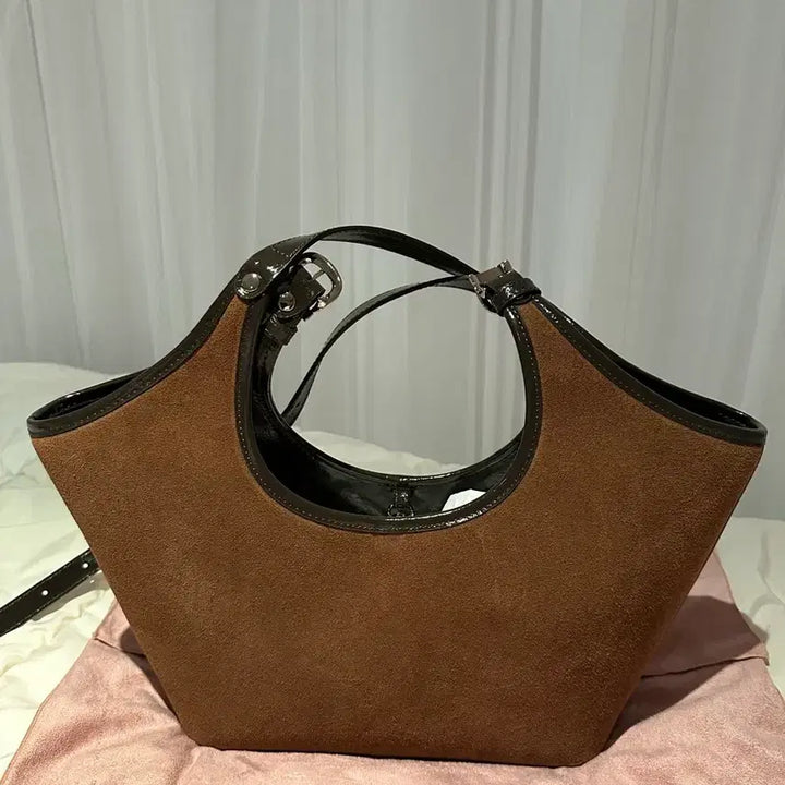 [BUNJANG] Cardinal Red Suede Doze Bag / 카디널레드 스웨이드 도즈백 (새상품)