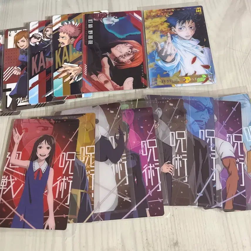 [BUNJANG] Jujutsu Kaisen Yuta Okkotsu Wafer Card Bundle Set / 일괄) 주술회전 0 웨하스 카드 옷코츠 유타 스페셜 메탈카드