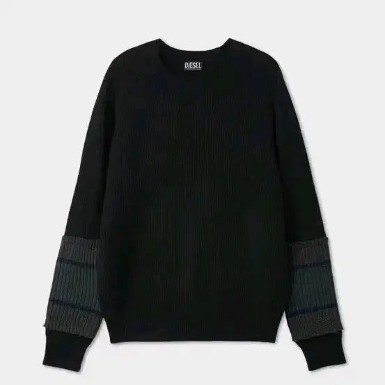 [BUNJANG] Diesel K Leaf Knit - Black (S) / 디젤 K 리프 니트 - 블랙 / A067400BIAE9XX