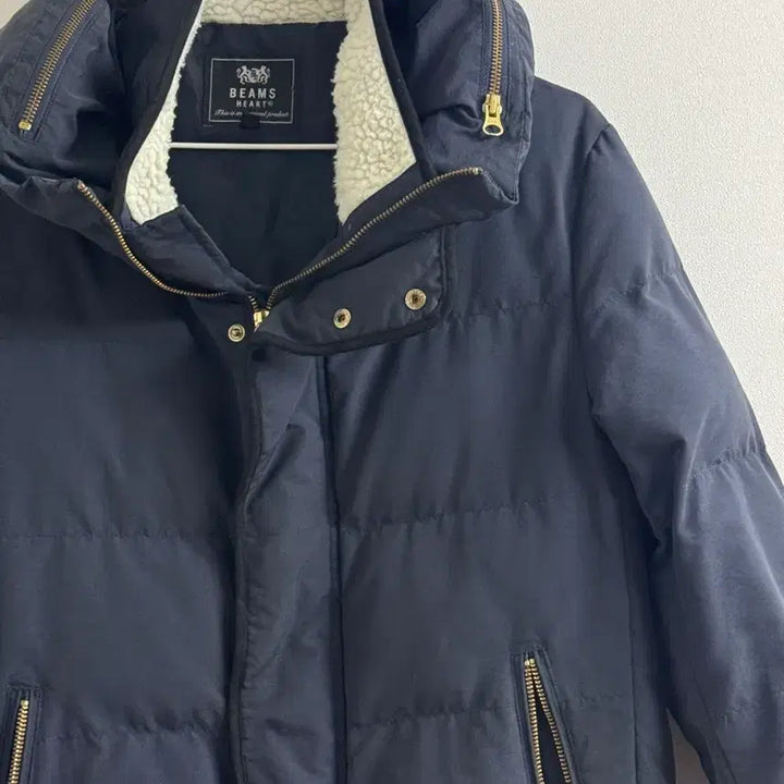 [BUNJANG] Beams Heart Short Padded Jumper / 빔스 하트 패딩점퍼 숏패딩