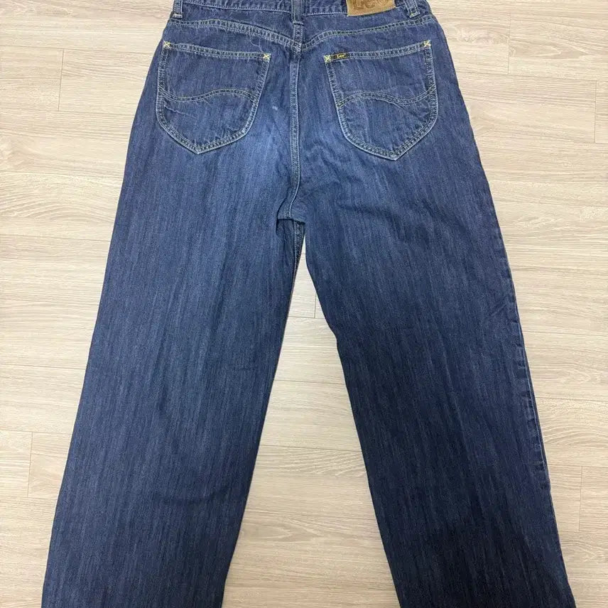 [BUNJANG] LEE Slim Straight Denim Pants (Indigo Medium) / 리(LEE) 슬림 스트레이트 데님팬츠 (인디고 미듐 색상)