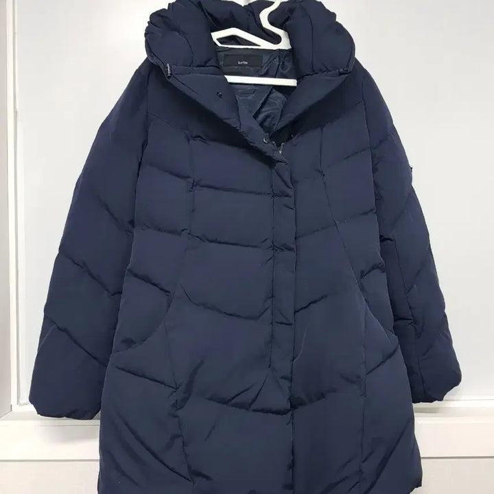 [BUNJANG] SAtin 네이비 여성 숏패딩 오리솜털 / SAtin 네이비 여성 숏패딩 오리솜털