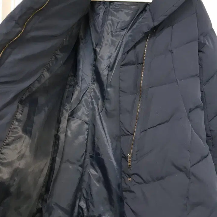 [BUNJANG] SAtin 네이비 여성 숏패딩 오리솜털 / SAtin 네이비 여성 숏패딩 오리솜털