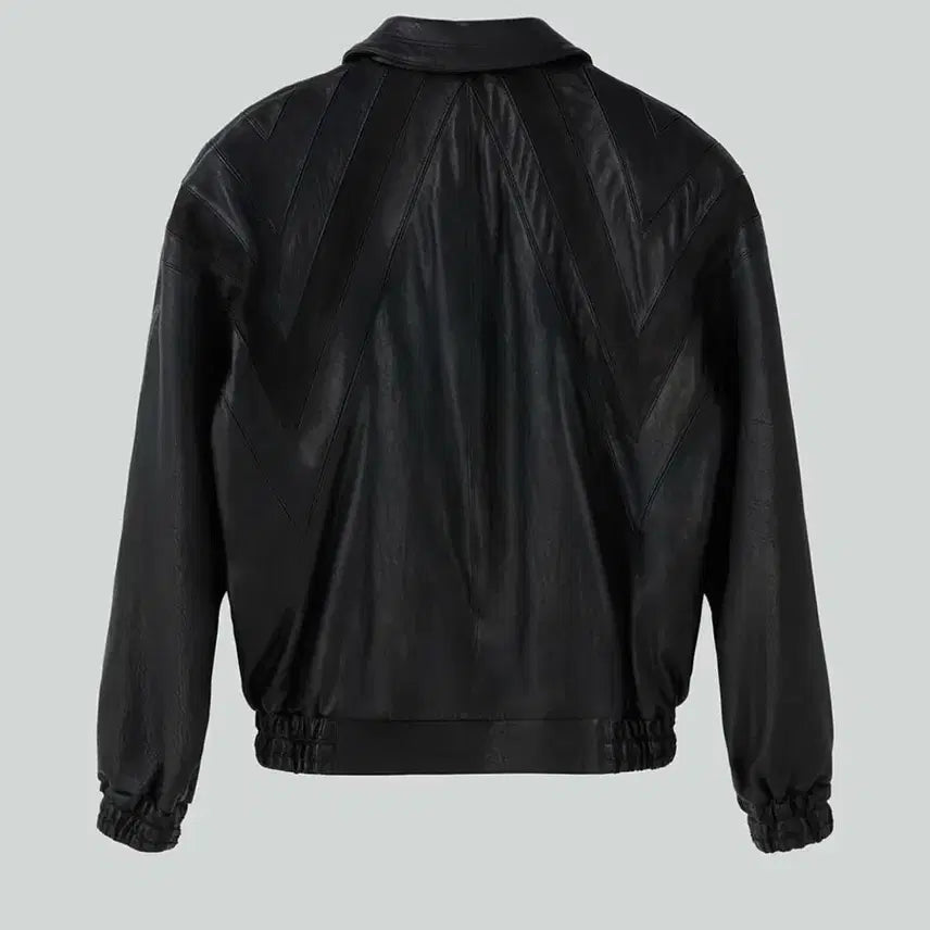 [BUNJANG] Lector 70S Lucas Leather Bomber Jacket / [L] 렉토 70S 루카스 레더 가죽 봄버 블루종 점퍼 자켓