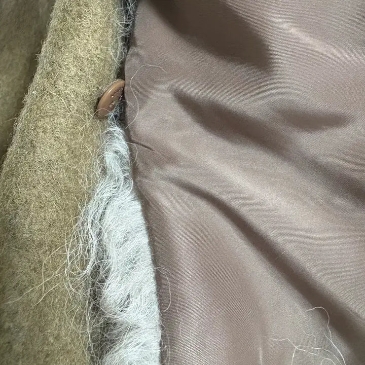 [BUNJANG] Egoist Real Fur Collar Toggle Short Coat / 에고이스트 리얼 퍼카라 토글 장식 숏 코트