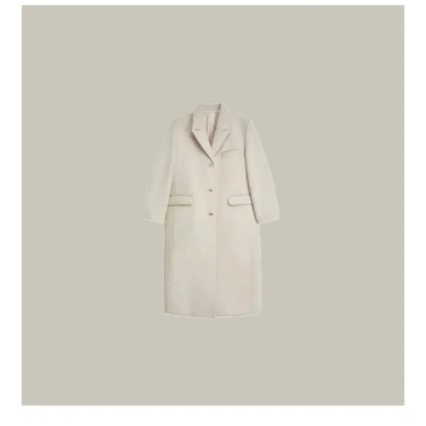 [BUNJANG] Selie Ivory Coat / 웨어웨더 셀리에 아이보리 코트