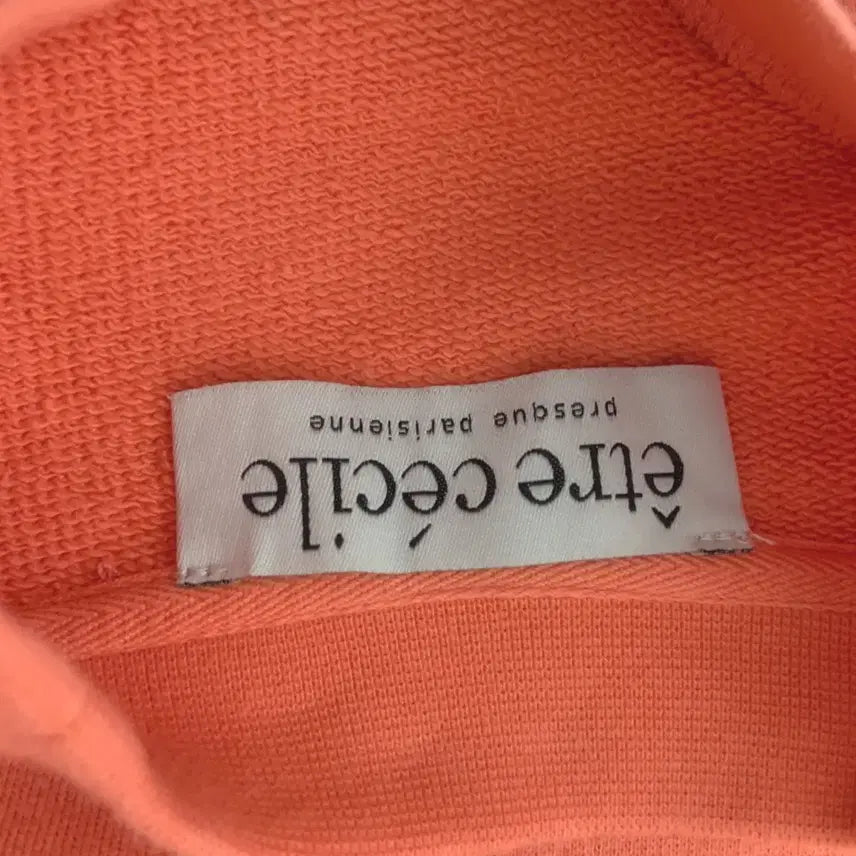 [BUNJANG] Etude House Orange Sweatshirt / 55 에트르 세실 오렌지 맨투맨