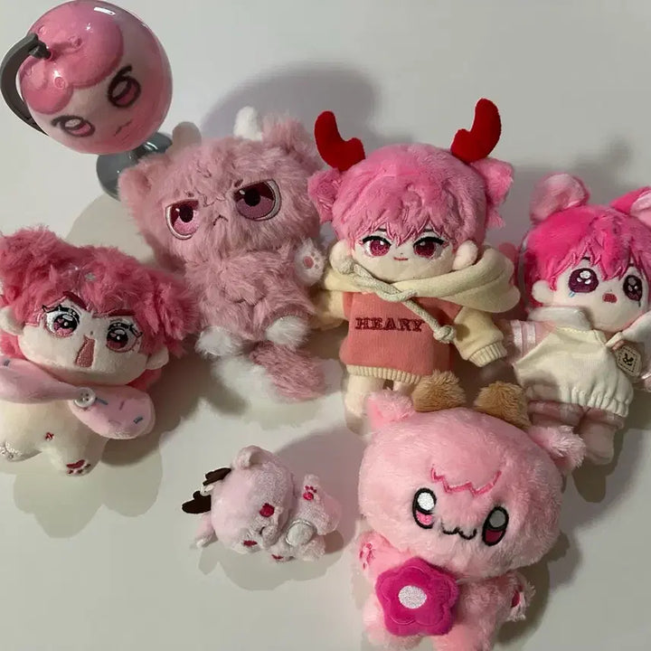 [BUNJANG] PLAVE Bambi Unofficial Doll Bundle Set / 플레이브 플뿌사리 플브멀즈 짱레이브 밤비 비공굿 인형 솜인형 일괄