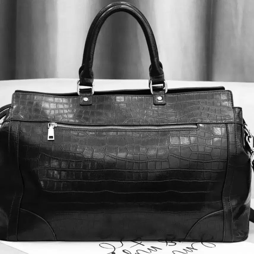 [BUNJANG] Uinsex Boston Bag / [Uinsex] 크로커 보스턴백 가방