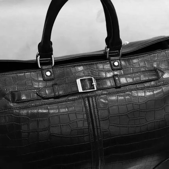 [BUNJANG] Uinsex Boston Bag / [Uinsex] 크로커 보스턴백 가방