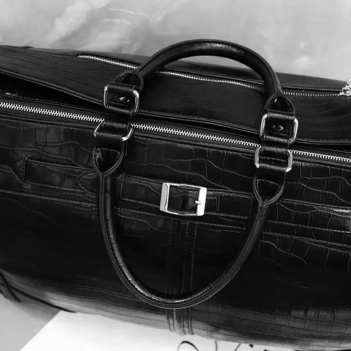 [BUNJANG] Uinsex Boston Bag / [Uinsex] 크로커 보스턴백 가방