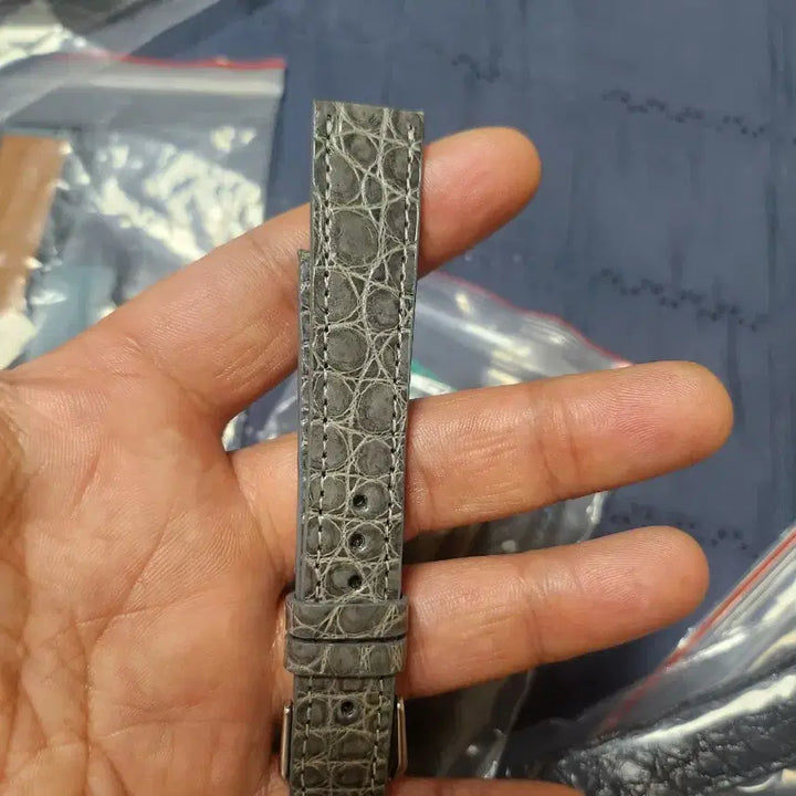 [BUNJANG] Original Crocodile Leather Strap 18-16 / [새상품]오리지널악어가죽스트랩 18-16