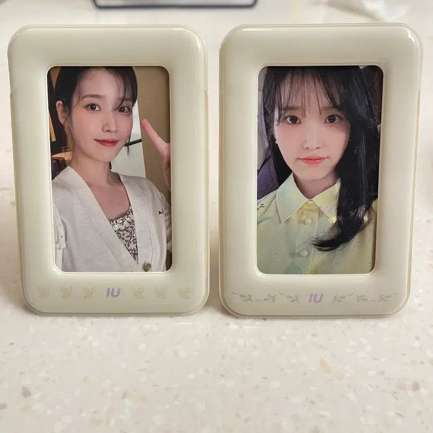 [BUNJANG] IU Photo Frame Set / 2종세트 정품 iu 아이유 포토프레임 액자+포토