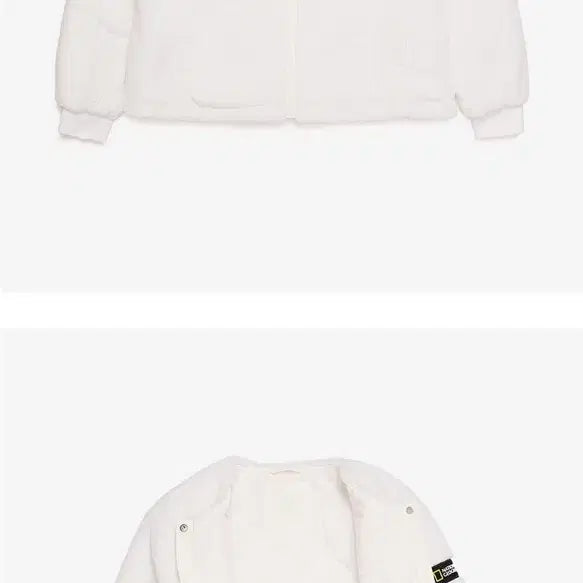 [BUNJANG] National Geographic N214WFT150-010 Eco Fur Jacket / 내셔널지오그래픽 에코퍼 자켓 S N214WFT150-010