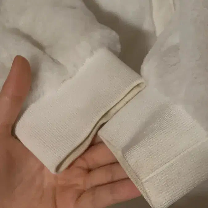 [BUNJANG] National Geographic N214WFT150-010 Eco Fur Jacket / 내셔널지오그래픽 에코퍼 자켓 S N214WFT150-010