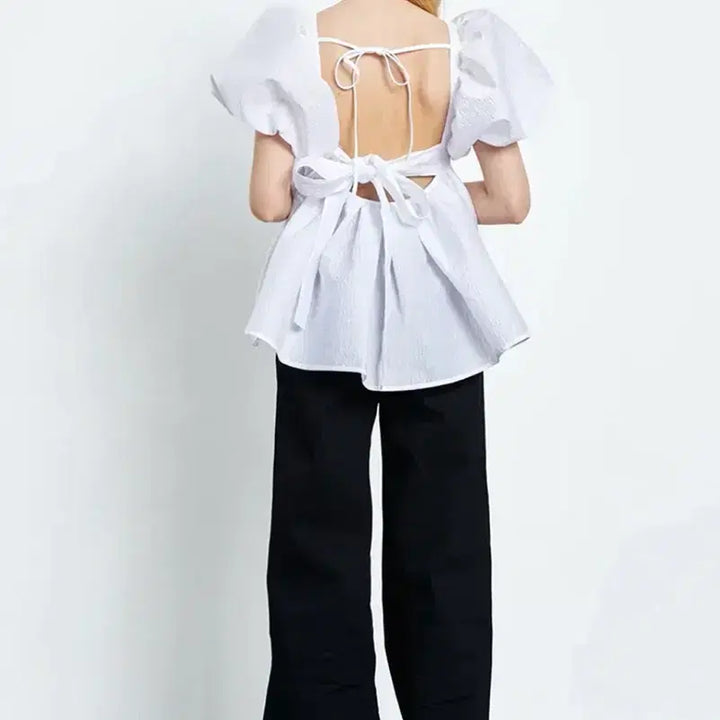 [BUNJANG] Cecilie Bahnsen Alma Blouse / 세실리에 반센 알마 블라우스 세실리아반센
