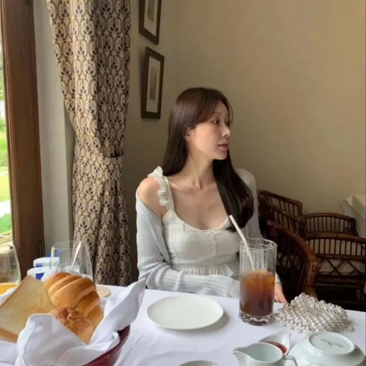 [BUNJANG] Numbering Pearl Bag (Used) / 넘버링 진주백 (5회착용)