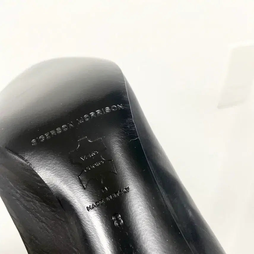[BUNJANG] Sigerson Morrison Black Leather Long Boots (US 8) / 시거슨모리슨 블랙레더 롱 부츠 사이즈8 (240정도)