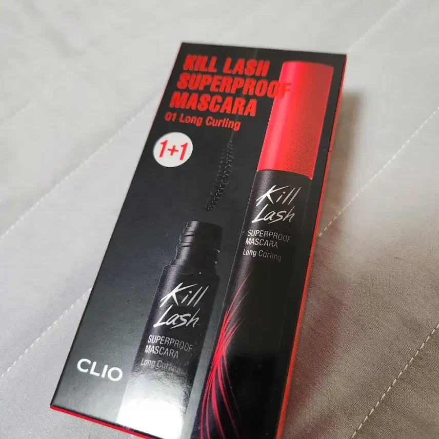 [BUNJANG] Clio Kill Lash Superproof Mascara 01 Long Curling / 클리오 킬 래쉬 수퍼프루프 마스카라 01 롱 컬링