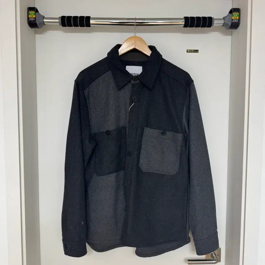 [BUNJANG] Espionage Wool CPO Shirt (Multi) - XL / [새상품] 에스피오나지 울 CPO셔츠 멀티 엑스라지