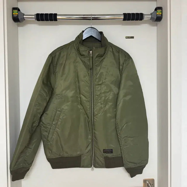 [BUNJANG] Espionage Blouson Jacket Olive Large / [새상품] 에스피오나지 블루종 자켓 올리브 라지사이즈