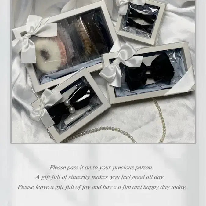 [BUNJANG] Cubic Snowflake Hairpin Set / 큐빅 눈꽃 헤어핀 4p Set - 2color