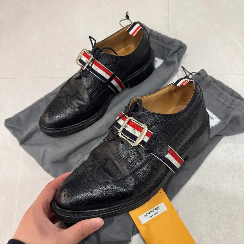 [BUNJANG] Thom Browne Strap Wing Loafer / 톰브라운 스트랩 윙 로퍼