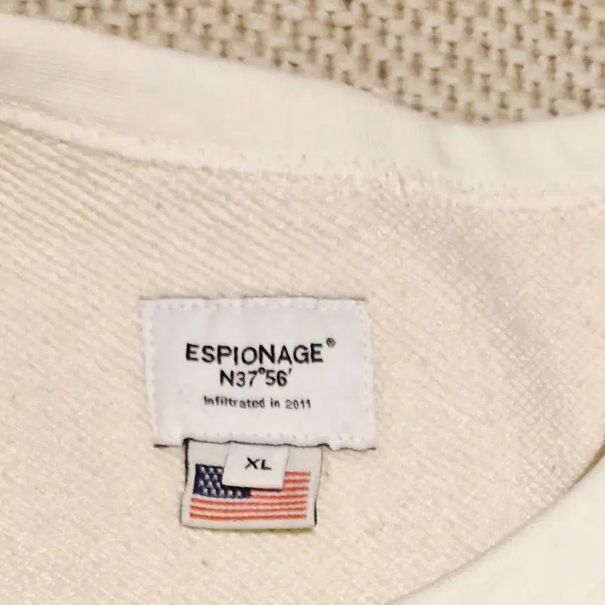 [BUNJANG] Espionage Pigment Sweatshirt XL / 에스피오나지 피그먼트 스웻셔츠 XL