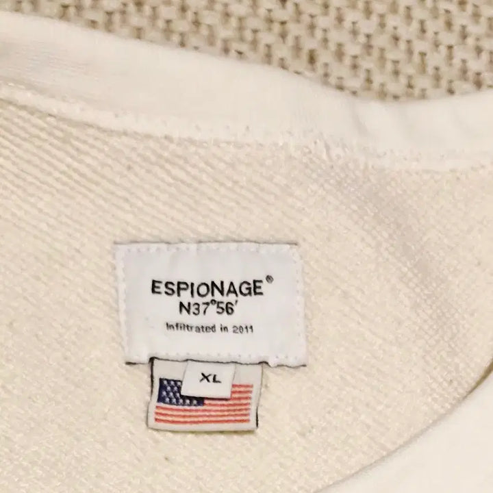 [BUNJANG] Espionage Pigment Sweatshirt XL / 에스피오나지 피그먼트 스웻셔츠 XL