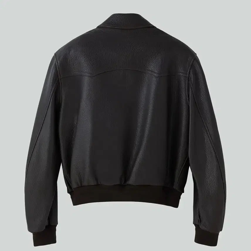 [BUNJANG] XL Recto Ben Shrunken Lamb Leather Jacket Dark Brown / [XL] 렉토 벤 슈렁큰 램 레더 가죽 자켓 다크 브라운