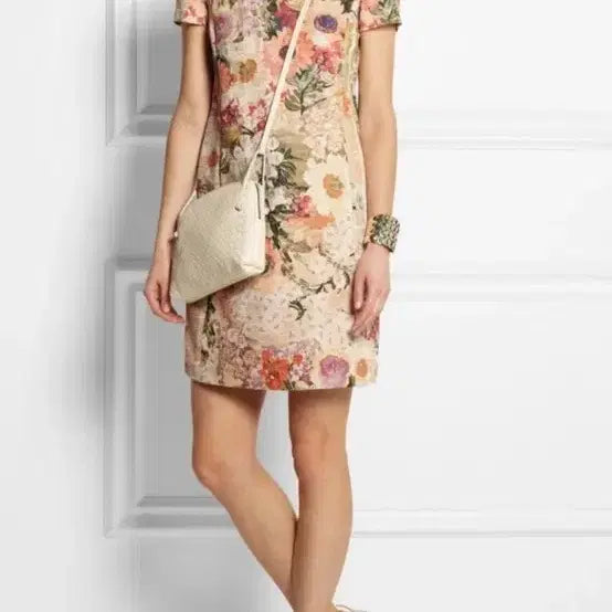 [BUNJANG] Tory Burch Floral Mini Dress / 토리버치 폴로랄 원피스